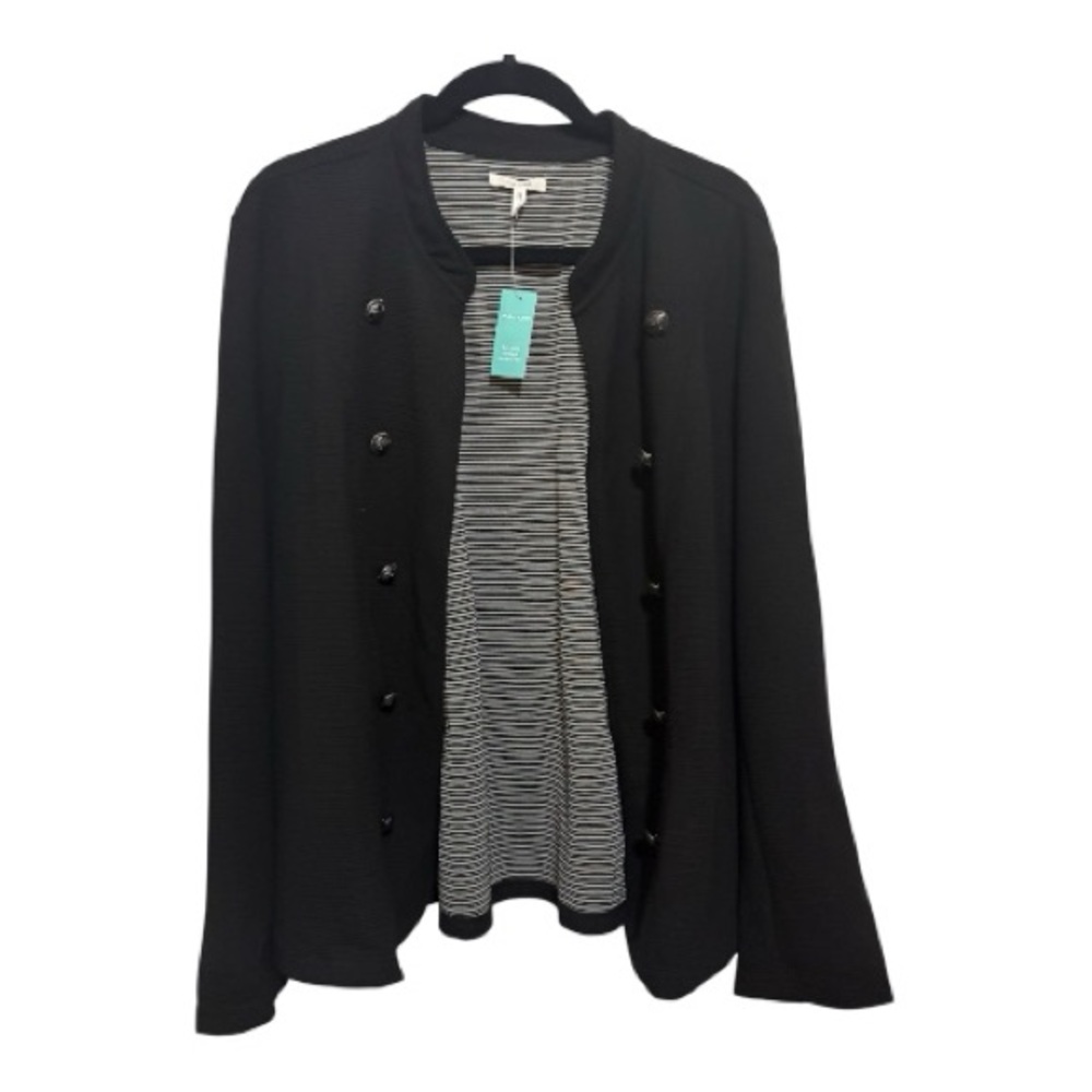 Maurices Women’s Black Military-Style Blazer Jacket 2X NWT